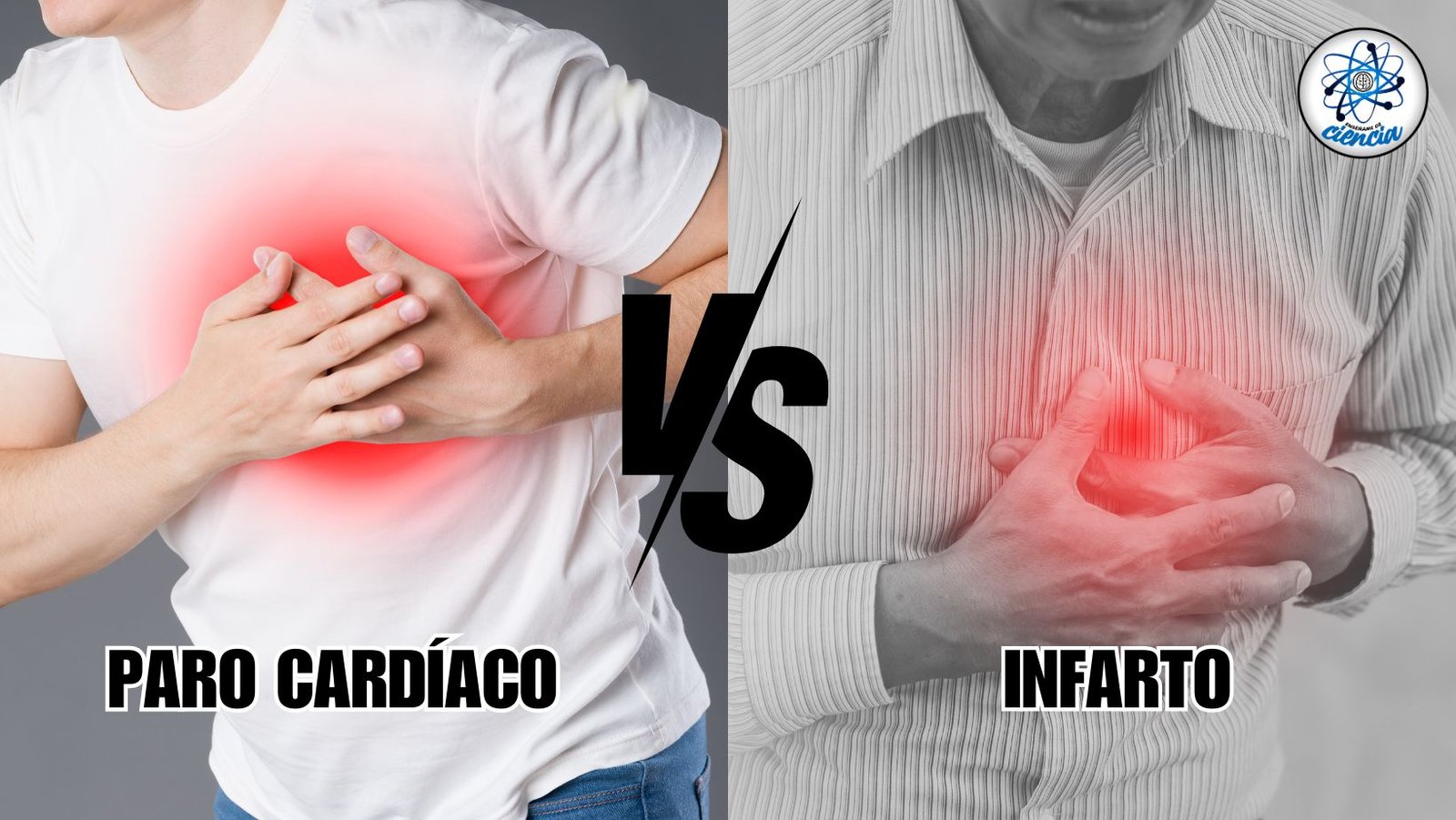 Infartos vs. Paros Cardíacos: Diferencias, Síntomas y Cómo Actuar