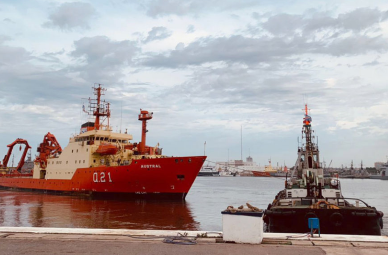 noticiaspuertosantacruz.com.ar - Imagen extraida de: https://elrompehielos.com.ar/el-buque-oceanografico-ara-austral-inicio-una-nueva-campana-cientifica