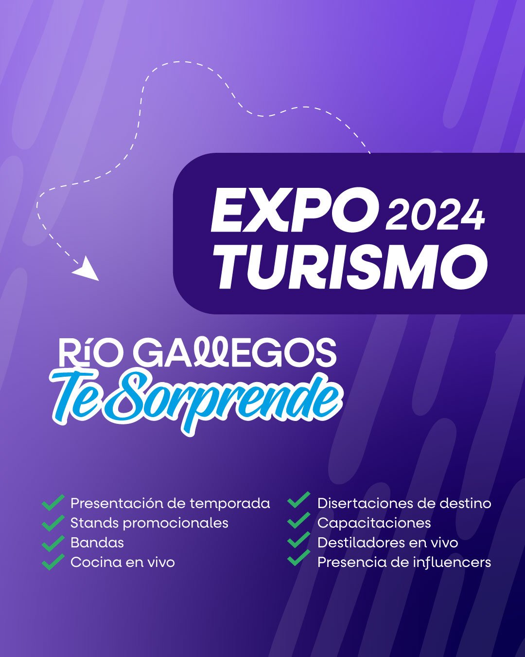 noticiaspuertosantacruz.com.ar - Imagen extraida de: https://www.riogallegos.gob.ar/noticias/fede-y-sol-la-pareja-viajera-se-presentara-en-esta-nueva-edicion-de-la-expo-turismo-2024/