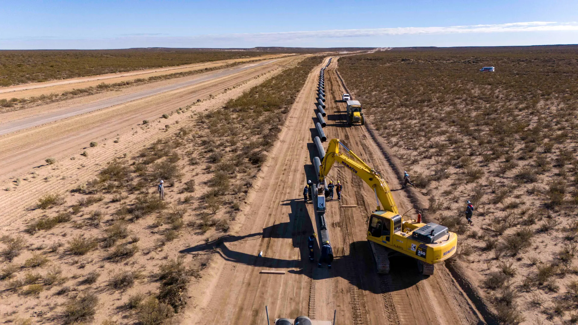 noticiaspuertosantacruz.com.ar - Imagen extraida de: https://elconstructor.com/avanza-el-proyecto-de-oleoducto-vaca-muerta-sur/