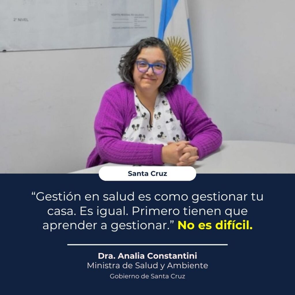 Gestión en salud no es dificil, es como gestionar tu casa - Dra. Analia Constantini